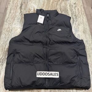 Nike Sportswear Therma-Ft Puffer Vest Down Fill IB2977-010 Black Men’s Sz 2XL